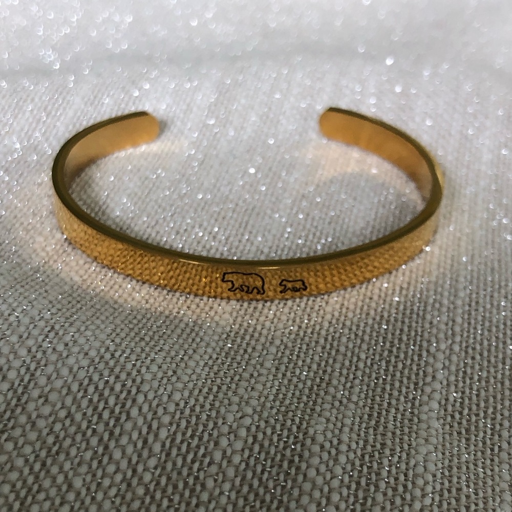 Mama Bear Baby Bear bangle for women. NWOT